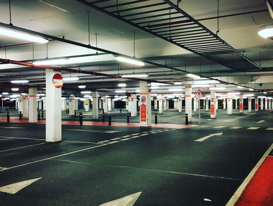 Underground indoor car park