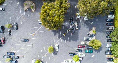 ANPR equipped car park