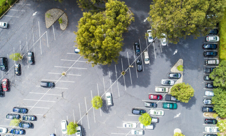 ANPR equipped car park
