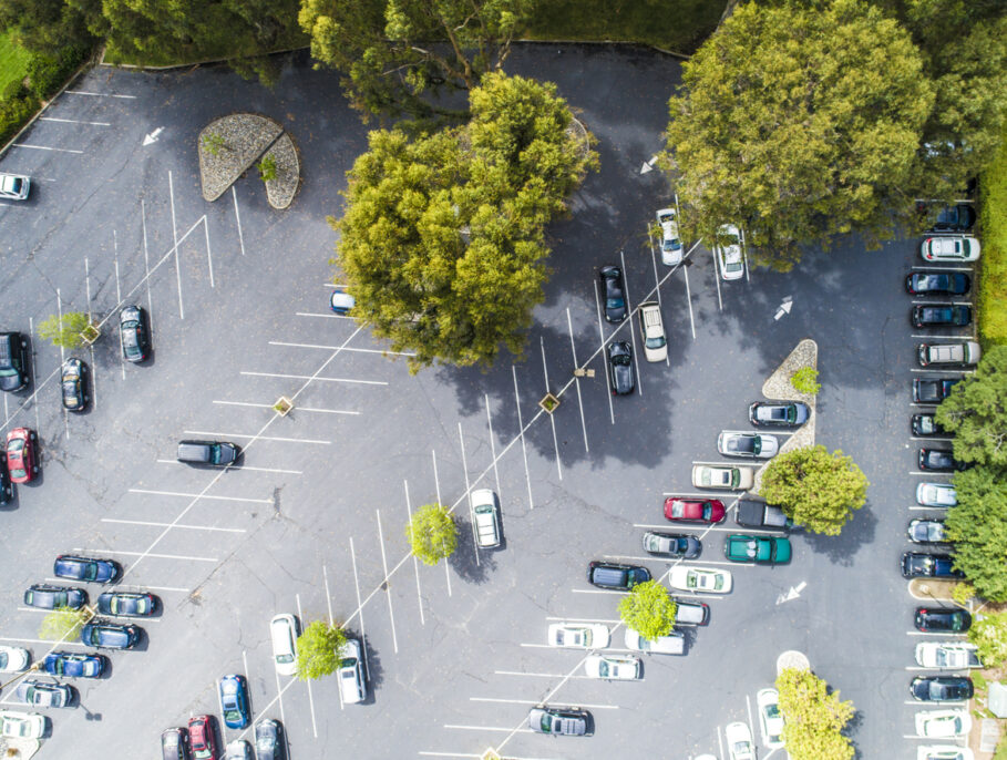 ANPR equipped car park