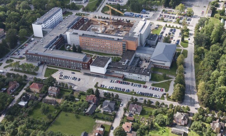 Hospital aerial view