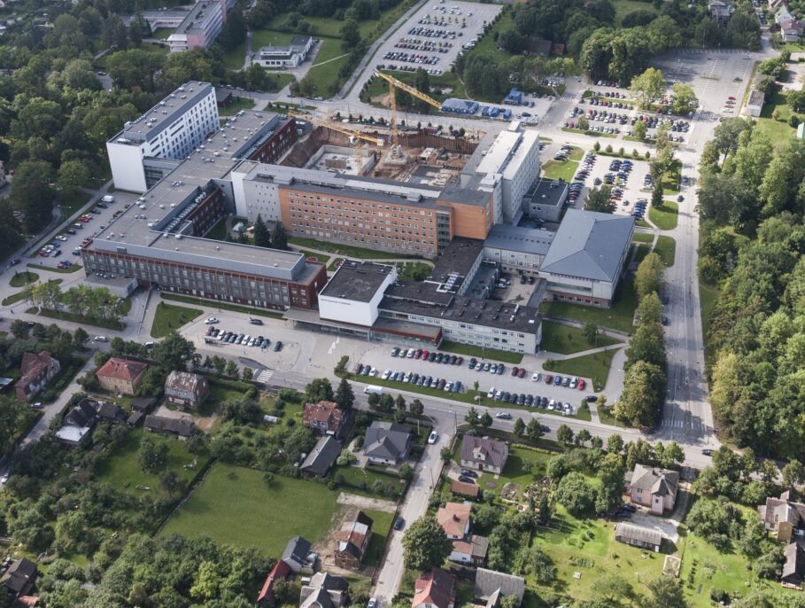 Hospital aerial view