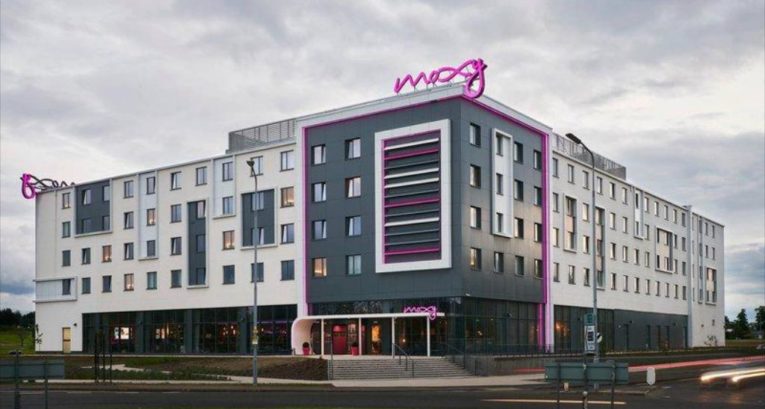 A new Moxy hotel at Edinburgh airport