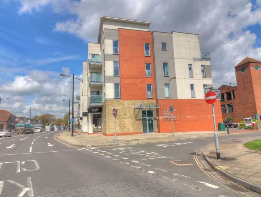 South Park Court building from the street