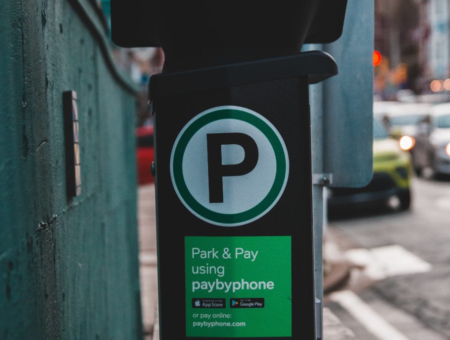 PaybyPhone payment machine in London