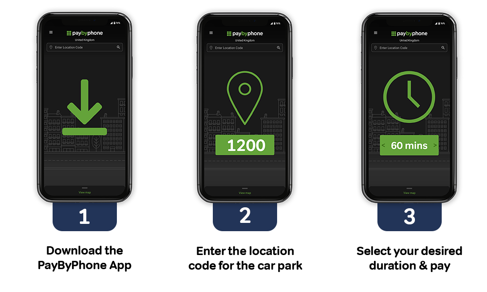 PayByPhone | Cashless payments | Parkingeye