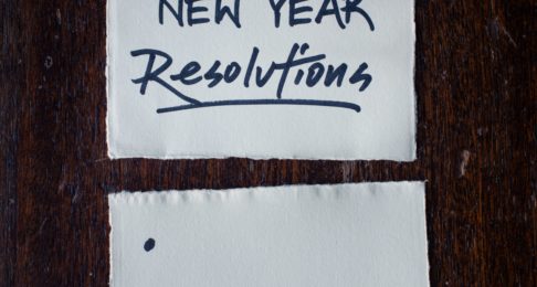 New years resolutions