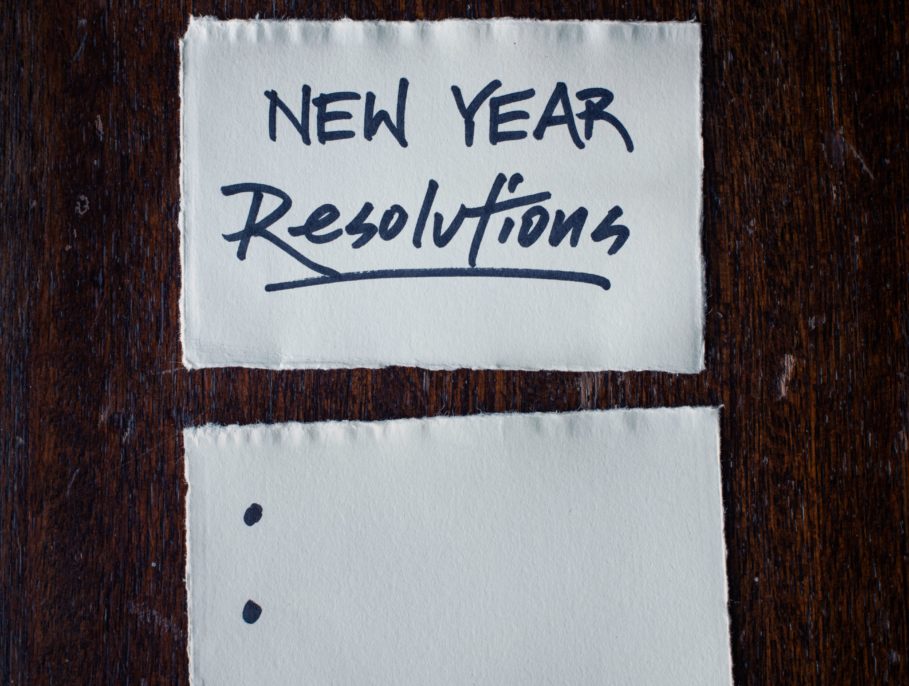 New years resolutions