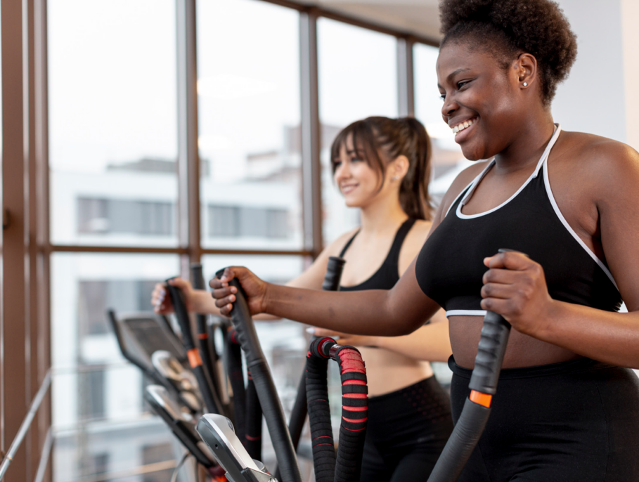 Women at the gym