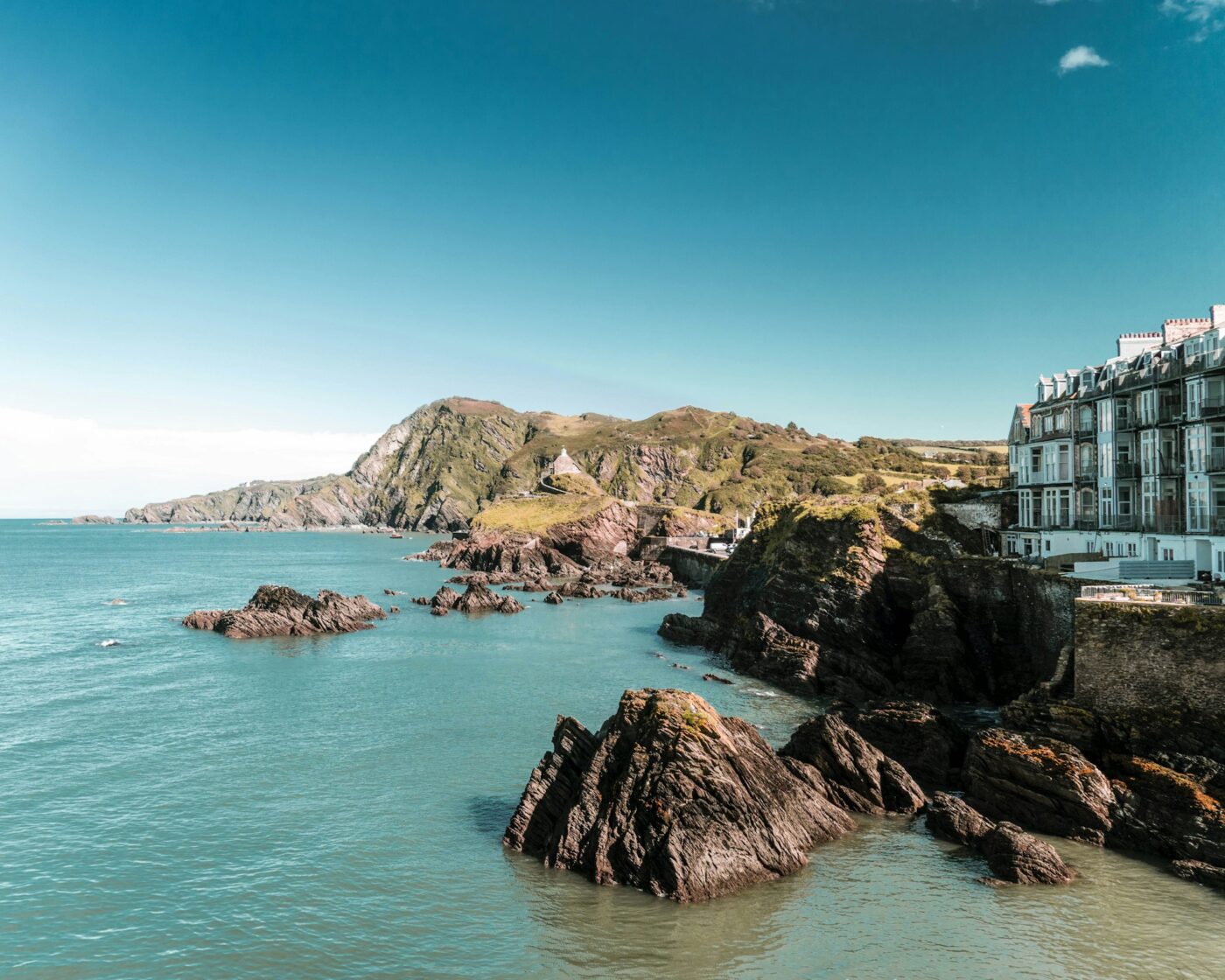 Cliff view, Ilfracombe, Devon