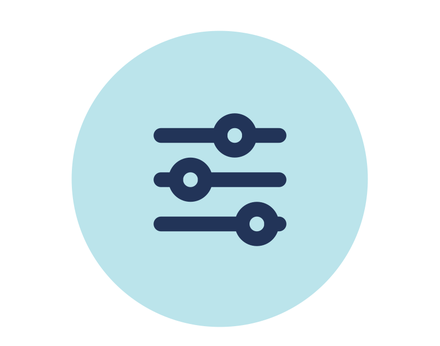 Control sliders