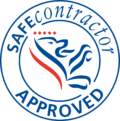 Safe contractor logo